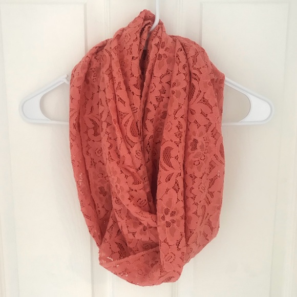 Charlotte Russe Accessories - Lace Infinity Scarf